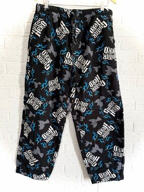 Vintage Guitar Hero Pajama Pants Size Large